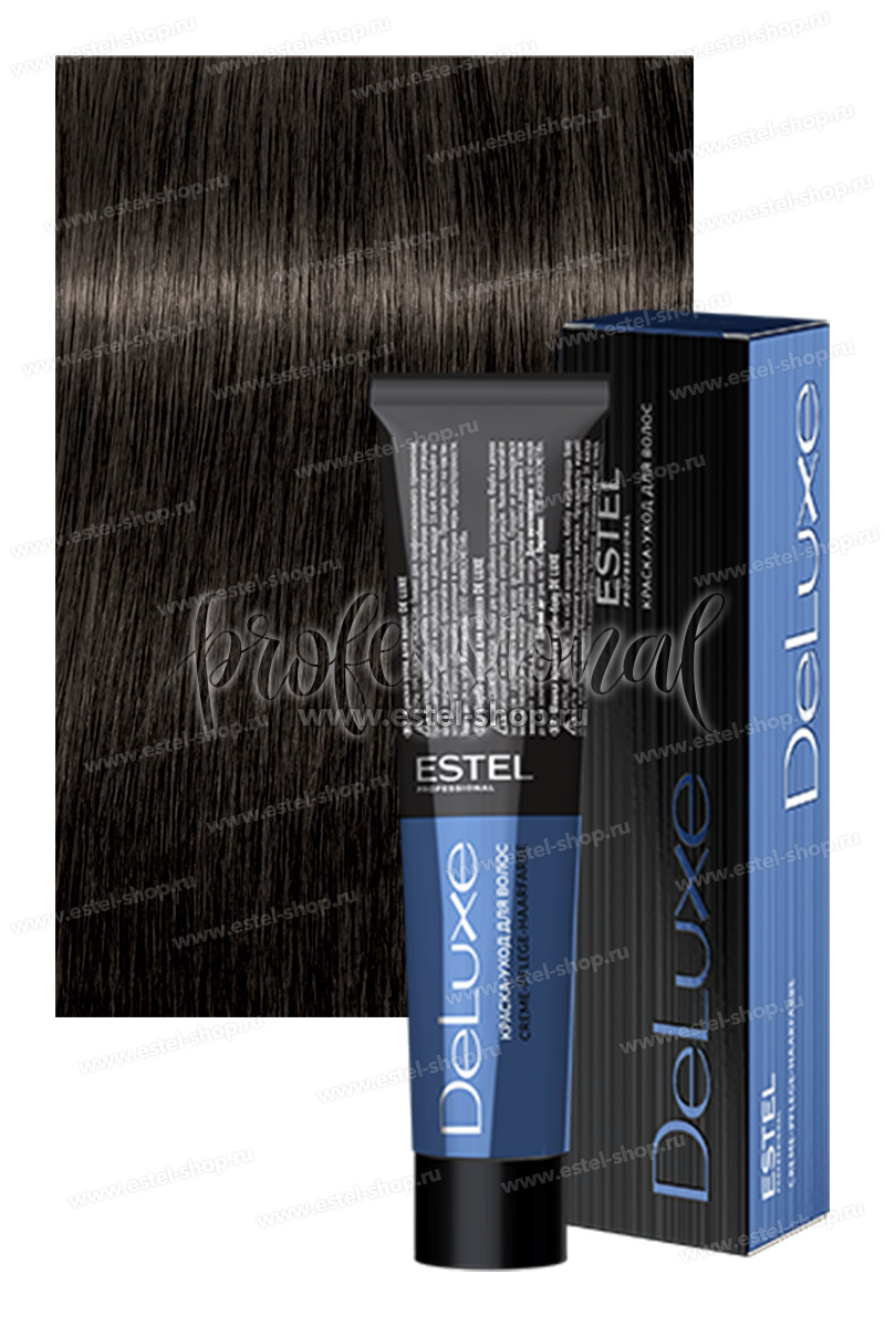 Estel DeLuxe 3/0 Темный шатен - Интернет-магазин Estel Professional