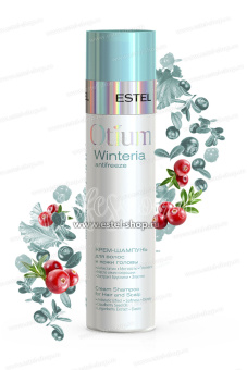 Estel Otium Winteria Комплект: Крем-шампунь для волос и кожи головы 250 мл.+Бальзам-антистатик 200 мл.