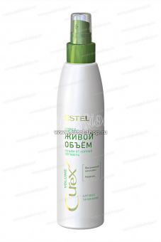Estel Curex Volume Спрей «Живой объём» для всех типов волос 200 мл.